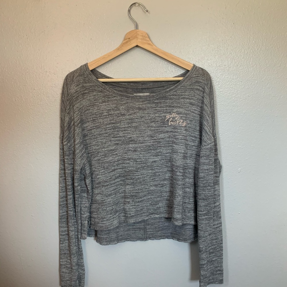 Grey ‘Gilly Hicks’ Long-Sleeved Shirt
